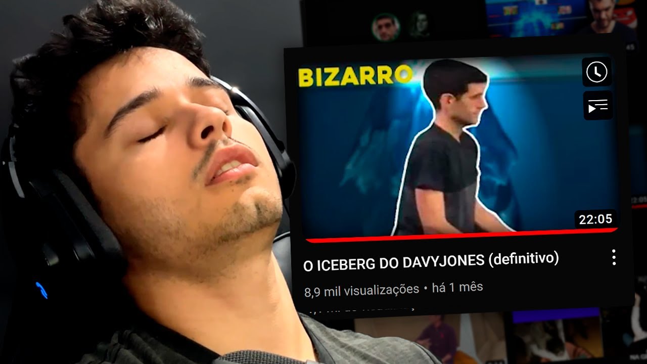 Diggo reagindo ao Iceberg do Davy Jones