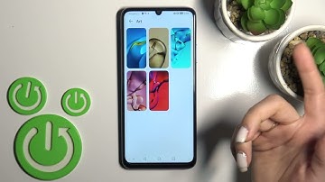 HUAWEI Nova Y70 - How To Change Lock Screen Wallpaper