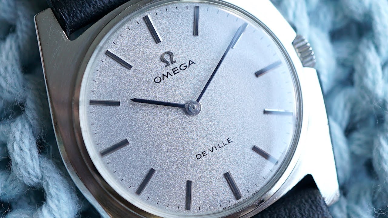 SPARKLE Omega De Ville ref 111.098, cal 620 from 1970 - silver sparkle dial  - YouTube