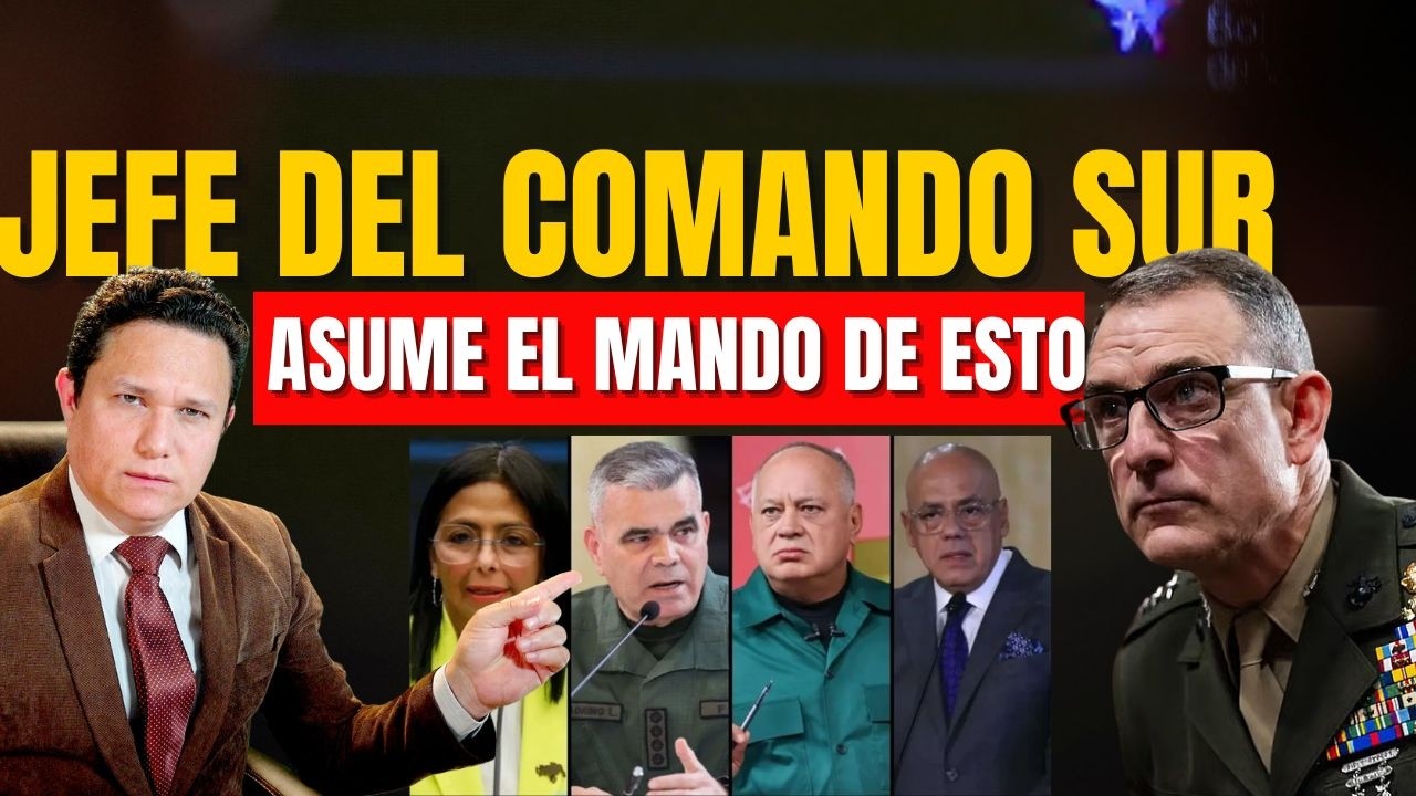 JEFE DEL COMANDO SUR MANDA EL MENSAJE DE LO QUE VIENE PARA VENEZUELA