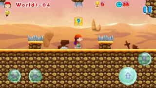 Super Jario World - Level 4 (kill boss) screenshot 1