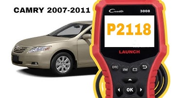 How to fix p2118  fault code