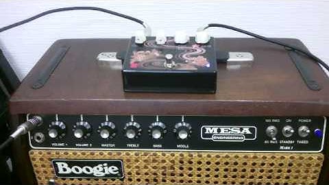 &K Drive Zoso / Tone Blue Custom / Mesa Boogie Mark1 reissue