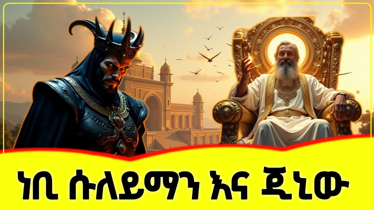 🛑🛑🛑 ነቢ ሱለይማን ዐሰ እና ንግስናቸውን የቀማባቸው ጂን 😭😭😭