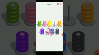 color hoop sort puzzle game  # color - hoop # game screenshot 4