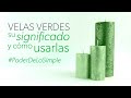 🕯💚VELA VERDE: Significado y Usos