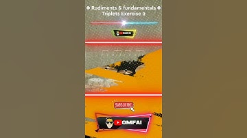 Drum Rudiment Lesson - Triplets Exercise 2 #shorts #Triplets #RudimentLesson