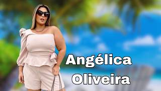 ANGÉLICA OLIVEIRA - Plus Size Model Biography | Body Measurements | Curvy Fashion Model