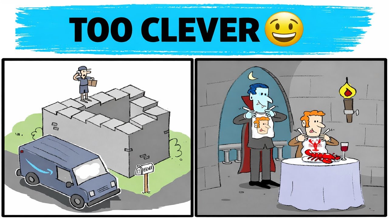 Crazy Clever Cartoons You Might Actually Want to Share 😆👍 | Cartoon Laughs Inside!