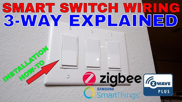 How To Install Zwave Zigbee WiFi Smart Switch | Neutral & 3-Way Wiring Explained