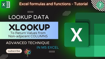 Use XLOOKUP to Return Non-Adjacent Columns in Excel