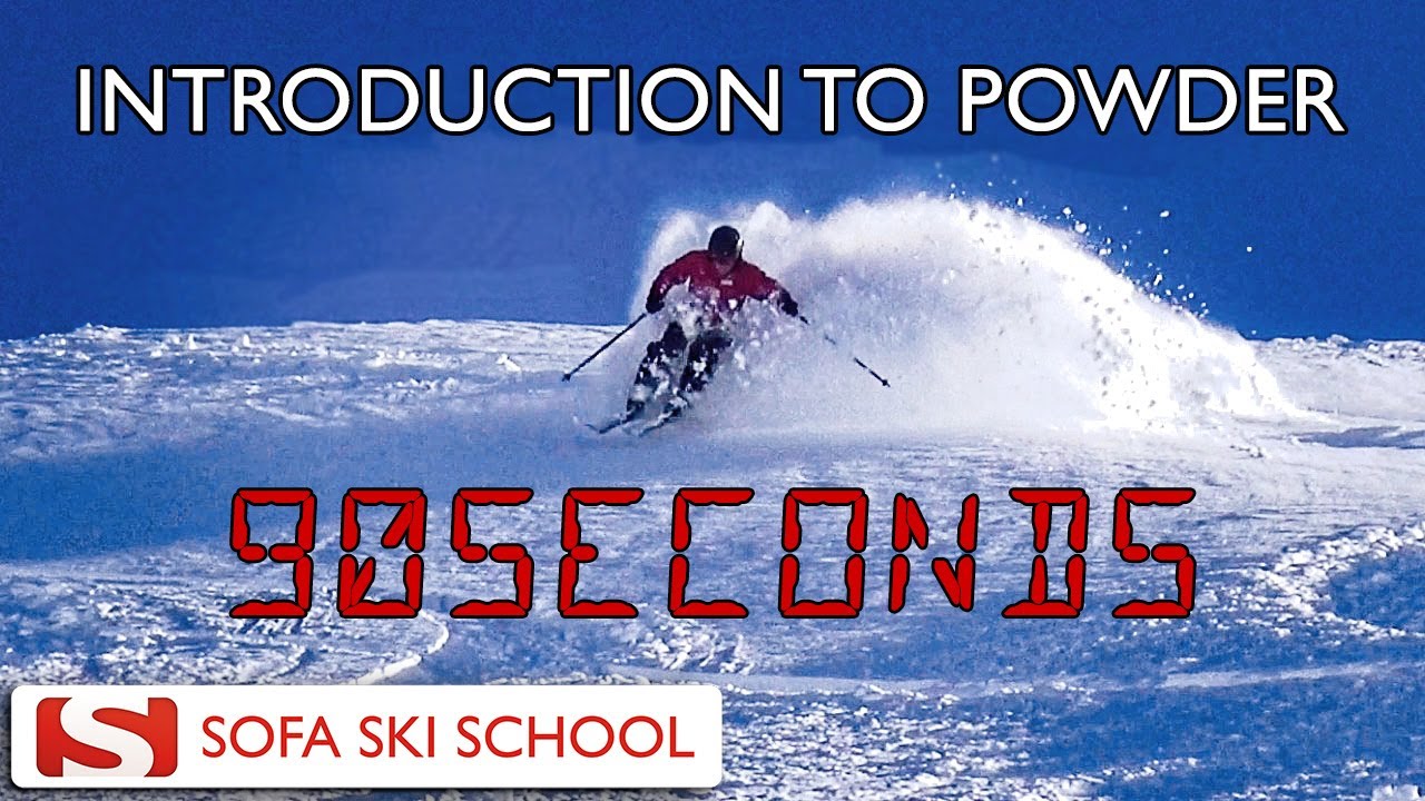 90sec Powder Ski Lesson 2017 You 90sec Powder Ski Lesson 2017 You