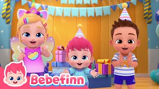 ๐ Happy Birthday for 100 Friends! Is Your Name in the Song? | Part 1ใ
ฃBebefinn Nursery Rhymes