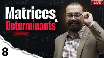 Crack NDA 1 2026 Maths 🫨 Matrices & Determinants Live Class with Tricks - NDA Syllabus | Day-8