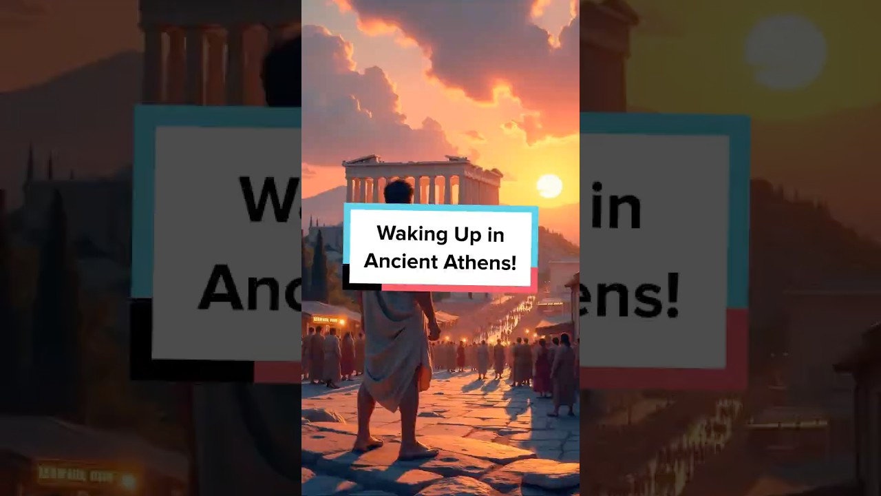 you wake up in Ancient Greece  