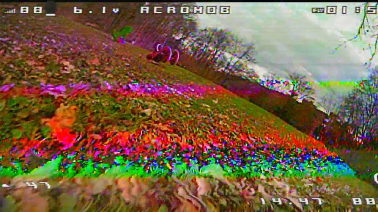 AcroMob Mobula7 conversion Frame 2s 550mah test