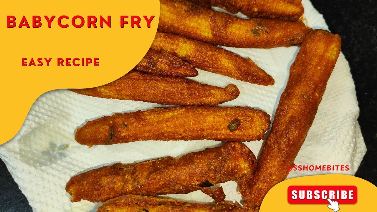 Crispy Baby Corn Fry |Easy evening snack Recipe #food #snacks #babycornfry #eveningsnacks #starter