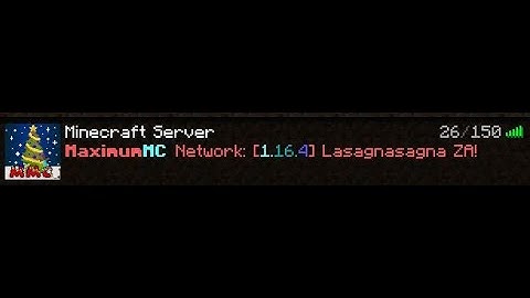 RastaSloth Plays MaximumMc Server Minecraft Vanilla/Economy/Event/Creative