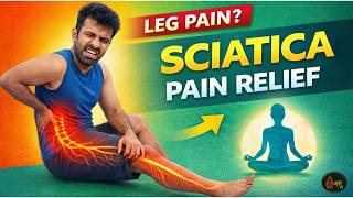 Yoga for Sciatica l Sciatica Pain Relief Yoga at Home