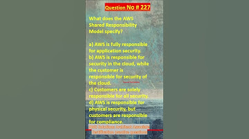 Question No. 227 | AWS Solutions Architect Associate Certification Practice Questions | #aws #shorts