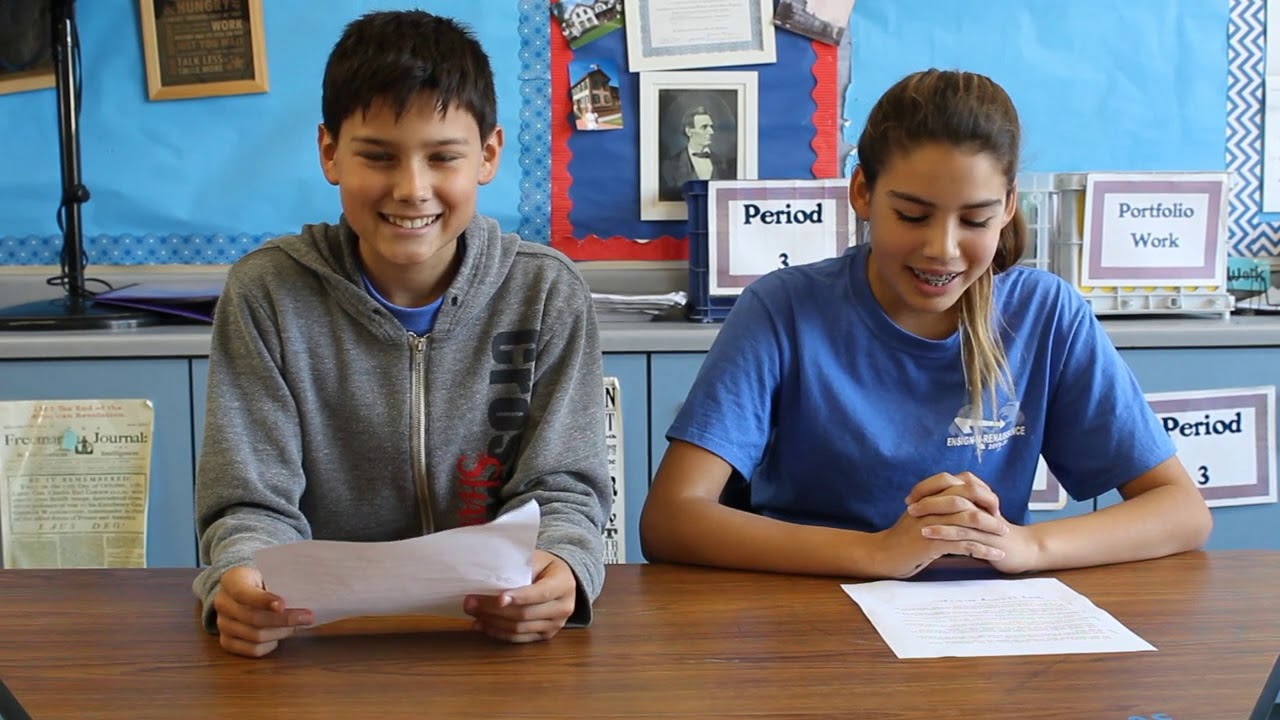 Ensign Intermediate School Weekly Video Announcements for December 16th 20th, 2019 YouTube