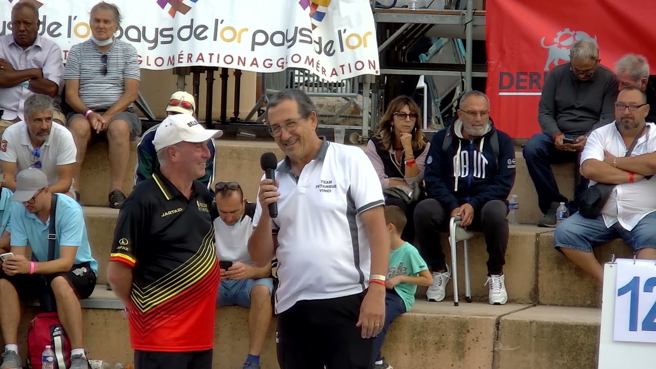Miniature : Annonce de la sélection Belge (Gustave Moëns) pour les Championnats du Monde de pétanque 2021
