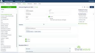 Teacher Tab Walkthrough Thinkwave 3.0