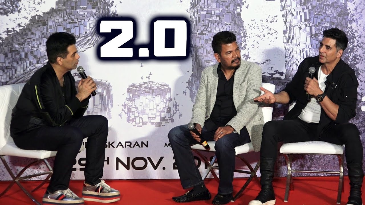 UNCUT - 2.0 Movie Press Conference In Mumbai With Akshay Kumar, Director Shankar And Karan Johar
