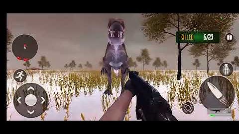 dinosaur Game dinosaur hunter Gun Game free android Gameplay part-5
