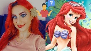 مكياج حورية البحرlittle mermaid ) Ariel )خبصنا الدنيا