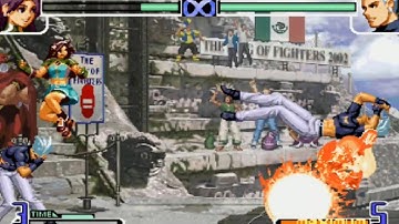 KOF 2002 ATHENA VS BENIMARU (DOUBLE CLONE BUG)