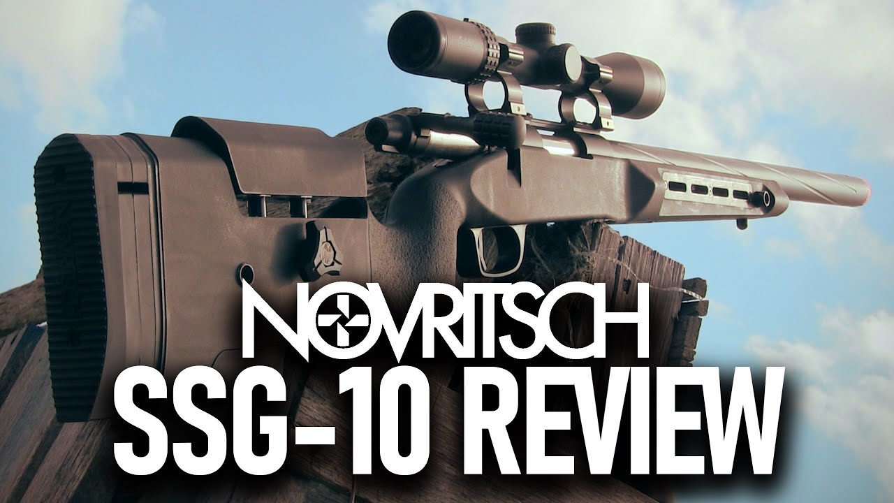 Novritsch SSG10-A1 para Airsoft (500 FPS, M160) 