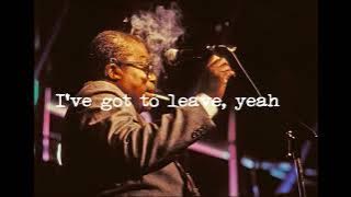 Sam Myers - I Got The Blues w/ lyrics