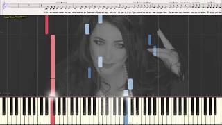 Video thumbnail of "Раневская - Лолита (Ноты и Видеоурок для фортепиано) (piano cover)"