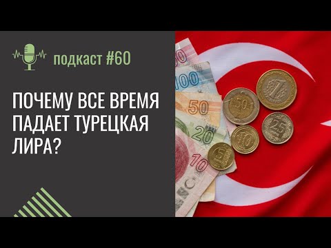 #60: Почему все время падает турецкая лира? Доллар, рубль, лира, Турция, Центральный банк