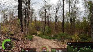 30 minute MTB Trail Workout Indoor Cycling Garmin Ultra HD Video
