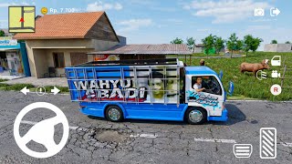 Truk Mitsubishi Canter Wahyu Abadi | BR Truck Driving Simulator ID #3 screenshot 1