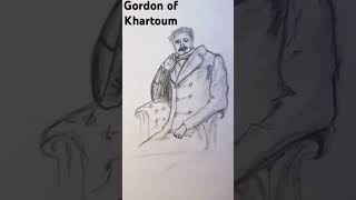 A Sketch I Did Of Gordon Of Khartoumgeneral Gordon