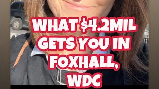 What $4.2MIL gets you in Foxhall, DC
