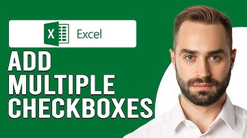 How To Add Multiple Checkboxes In Excel (How To Insert Multiple Checkboxes In Excel)