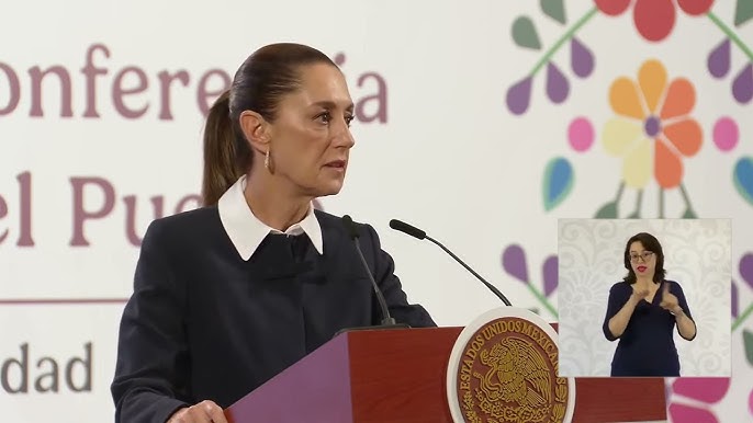 Reporter asks Sheinbaum about Monday's flooding in Mexico City. - YouTube