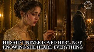 SHE HEARD HIM THROUGH THE STUDY DOOR: "I NEVER WANTED HER"—SHE LEFT HER RING ON THE HANDLE