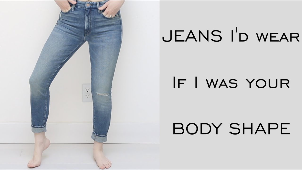 Best Jeans For Your Body Shape Women S Outfits Pear Shape Apple Shape Youtube