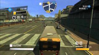 Driver San Francisco Gameplay - Stay above 70mph in a bus for 20 seconds (Speed Dare)