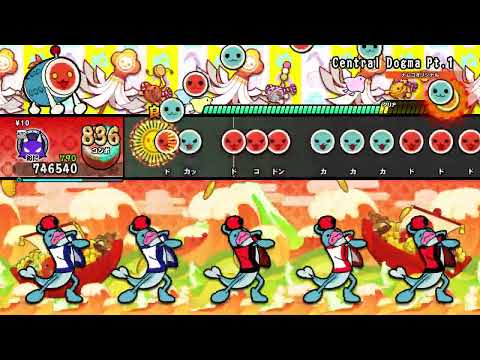 【太鼓の達人 NS2】Central Dogma Pt.1（おに・裏譜面）【オート動画】