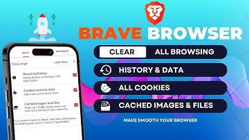 How To Clear All Browsing Data & History And All Cookies & Cached Images And Files In Brave Browser