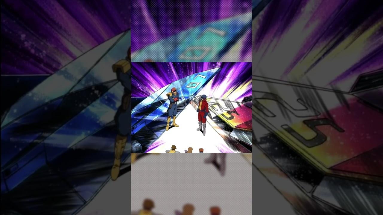 Captain Falcon's Anime is barely about him, and it's RAW.