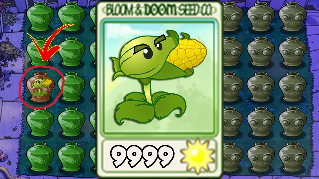 Vasebreaker Endless  Gloom-shroom ZomPlants - Plants vs Zombies