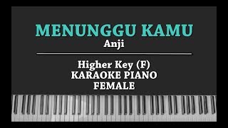 Menunggu Kamu (FEMALE KARAOKE PIANO COVER) Anji