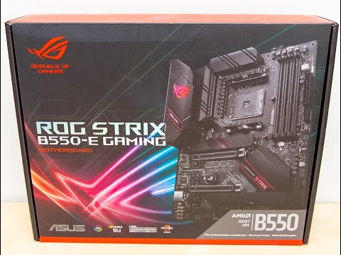 ОНЛАЙН ТРЕЙД.РУ — Материнская плата ASUS ROG STRIX B550-E GAMING (AM4, ATX)
